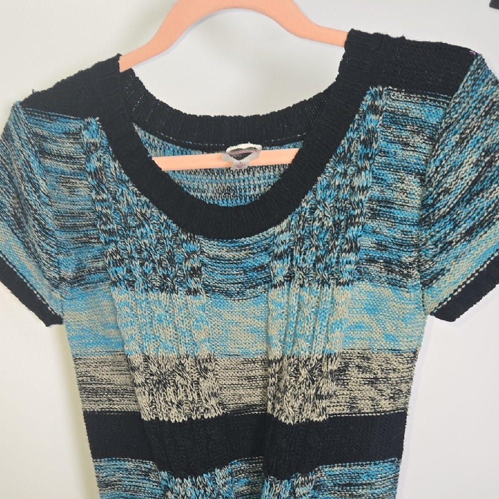 CHERRY STYX XS-M SWEATER DRESS BELT XTRA STRETCH KNIT 80-90s INSTANT Vibe BANGER - Picture 12 of 12